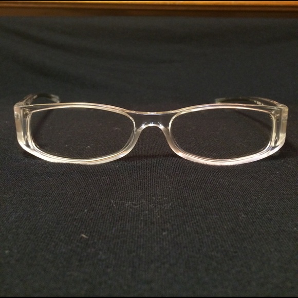 Gucci Clear Glasses with Brown Case - Picture 3 of 7